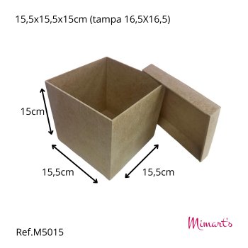 CAIXA T.S. 16,5X16,5X15CM REF.5015