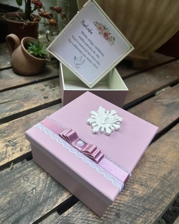 CAIXA 16,5X16,5X10CM - PERSONALIZADO - UNID