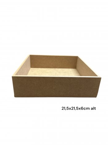 BANDEJA 21,5X21,5X6 LISA REF.5117